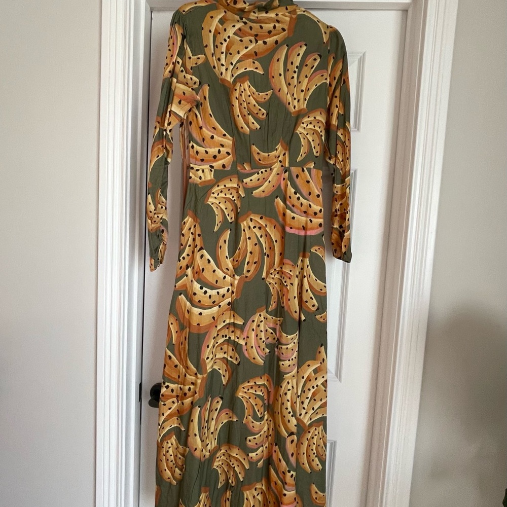 NWT FarmRio Chuva de Banana Dress - Picture 6 of 6